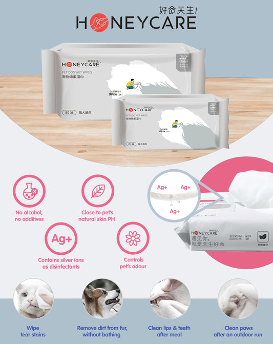 Honeycare Pet Wipes