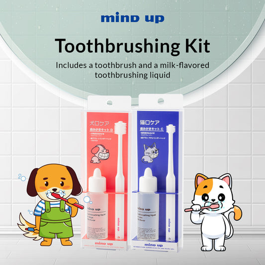 Mind Up Toothbrushing Kit For Cats & Dogs