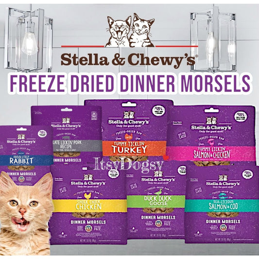 Stella & Chewy's Freeze-Dried Dinner Morsels for Cats