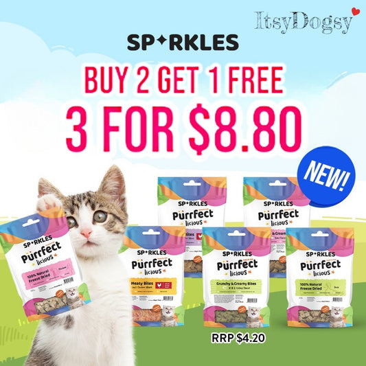 Sparkles Purrfectlicious Cat Treats